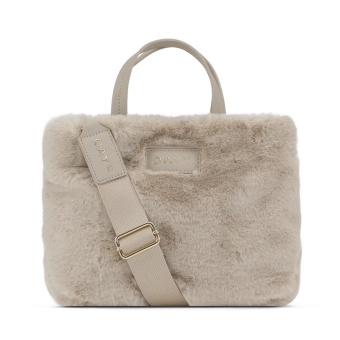 Day Fluffy Fur Bag Beige